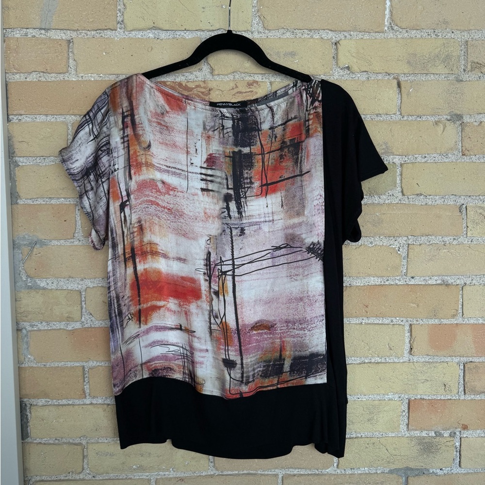 Penny Black Silk Blouse